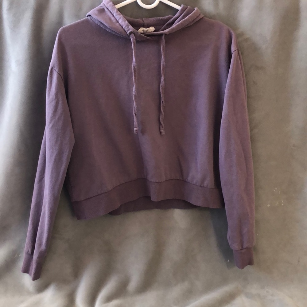 Purple hoodie